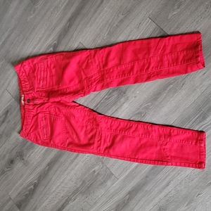 Free People - Vintage Red Jeans